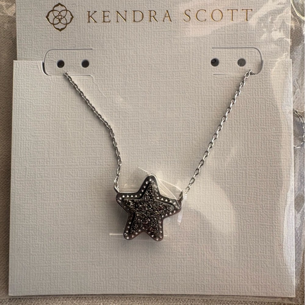 Kendra Scott Silver Star Necklace